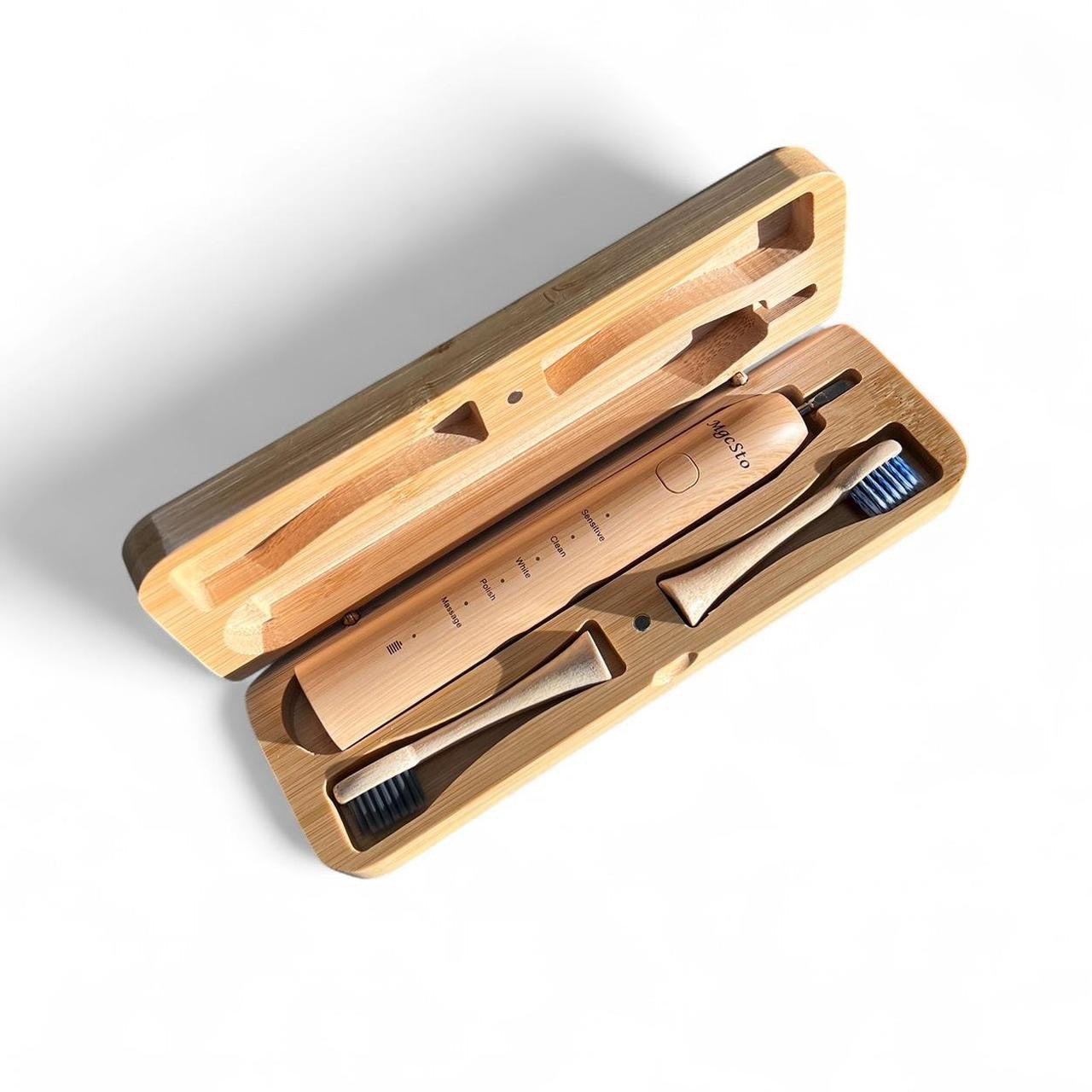 BearBetter Bamboo Bristle Electric Toothbrush
